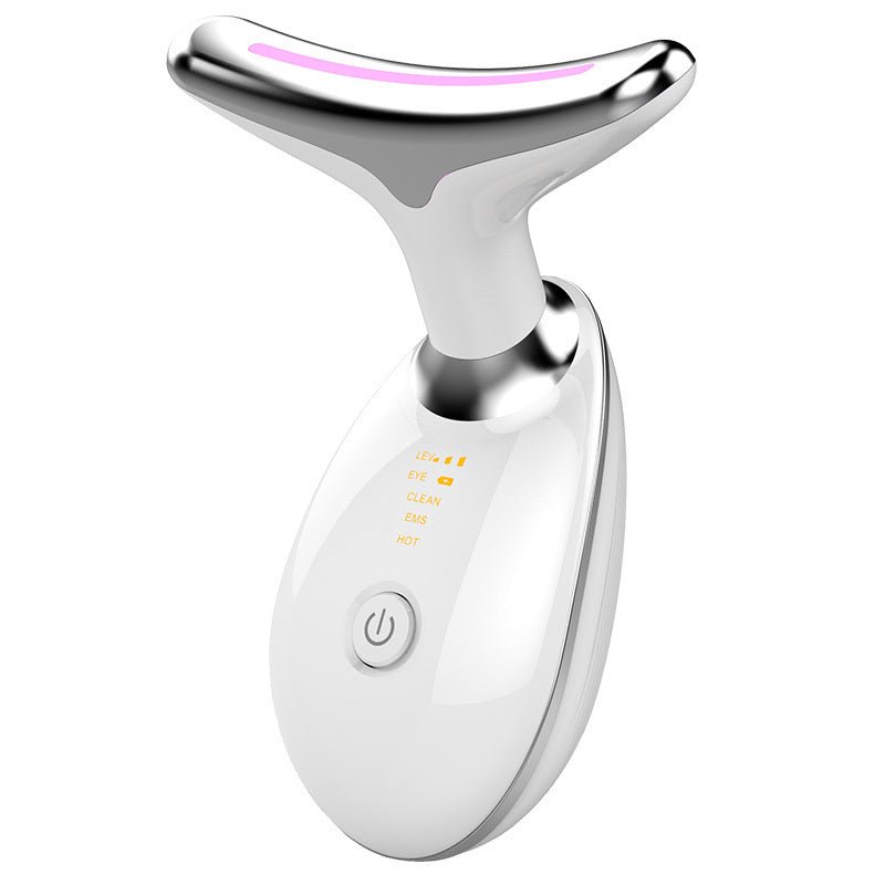 Glowcool™ EMS Thermal Neck Lifter - Microcurrent Firming & Red Light Therapy Device - GlowCool